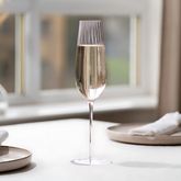 Ribbed Champagne Glass (Set Of 6)